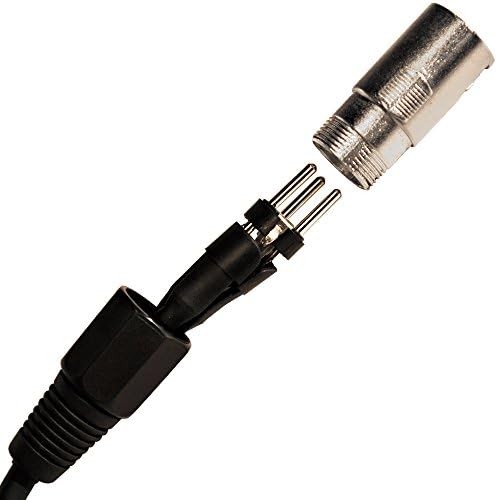 СЕИЗМИЧЕН ЗВУК - SAXLX-100 - 100' Лилаво Микрофон кабел XLR за мъже и XLR за жени - Балансиран - пач-кабел с дължина 100 метра