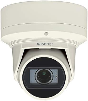 Samsung QNE-7080RV 4MP IR H. 265 Външна IP камера за сигурност Flateye