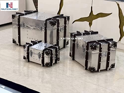 Нови Сандъци за съхранение на Aviator, Сандъци за съхранение от ПДЧ / алуминиев лист с ремъци (по-Големи)