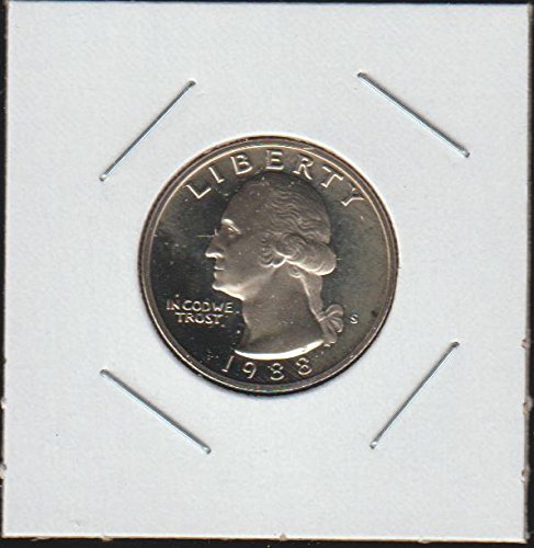 1988 година, Вашингтон (от 1932 г. до момента), Монетен двор на САЩ с разбивка четвертаковой