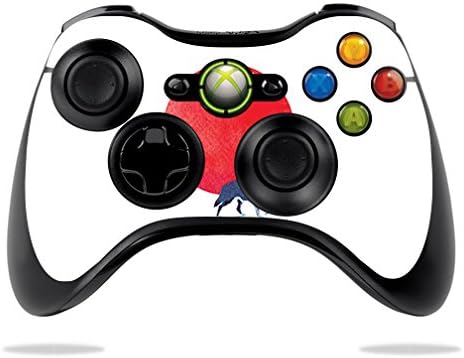 Кожата MightySkins, съвместим с контролера на Xbox 360 на Microsoft - Fear The Red | Защитно, здрава и уникална vinyl стикер