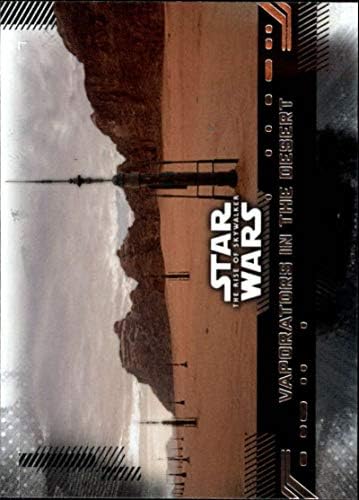 Търговска карта 2019 Topps Star Wars The Rise of Skywalker Series One 79 Изпарители в пустинята