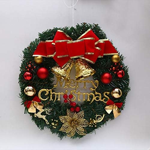UXZDX Състав от Гирлянди Коледна Украса Коледен Венец Декоративен Венец от 30 см от Носа Коледна украса (Размер: Стил 4)