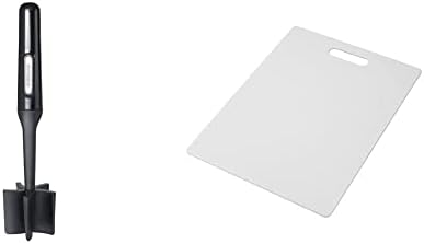 Огнеупорни найлон Farberware Professional, опаковка по 1 парче черен и дъска за Рязане на пластмаса Farberware 78892-10, от 11