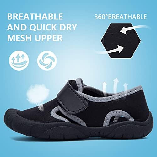 EQUICK/Водна обувки за Деца; Обувки за Момчета и Момичета; Скъпа Водна Обувки за деца; Бързосъхнеща Лека Спортни Обувки за