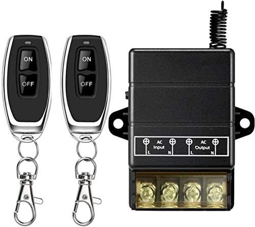 Безжично Дистанционно на ключа VONVOFF, AC110V/120V/240V/Реле RF Дистанционно управление, Ключове за осветление, за Помпени