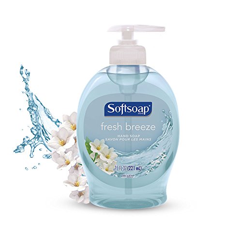 Течен сапун за ръце Softsoap с 2 аромати, Успокояващо алое Вера и Свеж бриз - 7,5 на течни унции (12 опаковки)