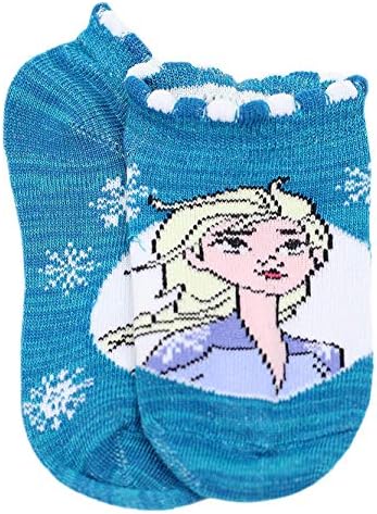 Дисни Frozen 2 Елза Ан За Момичета, За Деца 5 Опаковки Чорапи Без показване