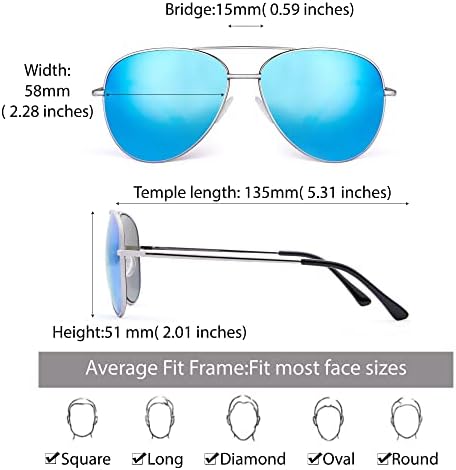 EYEGUARD 2 Опаковки Бифокальных Слънчеви очила за Четене, за Жени и за Мъже със защита UV400 Classic Aviator Слънчеви Ридеры