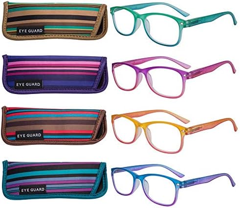 EYEGUARD 8 Опаковки Очила за четене за жени + 2,50