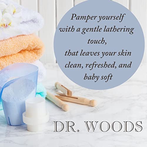 Детско Леко Течен Кастильское сапун За измиване на тялото Dr. Woods, Без мирис, 32 Грама