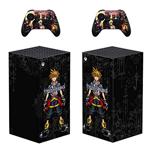 Kingdom Hearts Набор от Скинове Xbox Series X, Пълни Лицеви Панели, Кожата Конзола и контролер, Етикети-прозорец винетка от FELIPE SEIJI VIOLETA