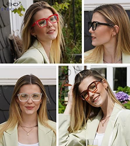 Eyekepper Спестете 10% на 4 опаковки очила за четене със синьо светофильтром и 4 опаковки стилните компютърни ридеров +1,25