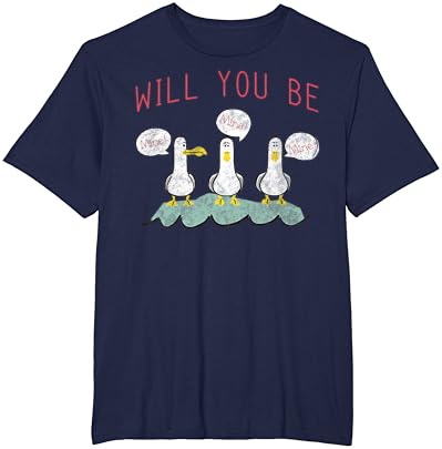 Тениска Disney Pixar търсенето На Немо В Свети Валентин с Чайки Be Mine