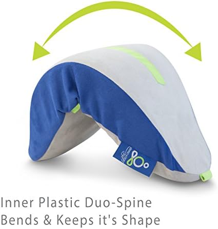 Възглавница за стойка Sleep Yoga GO за дома или за пътуване – Адаптивни стречинг и подкрепа за долната част на гърба и врата,