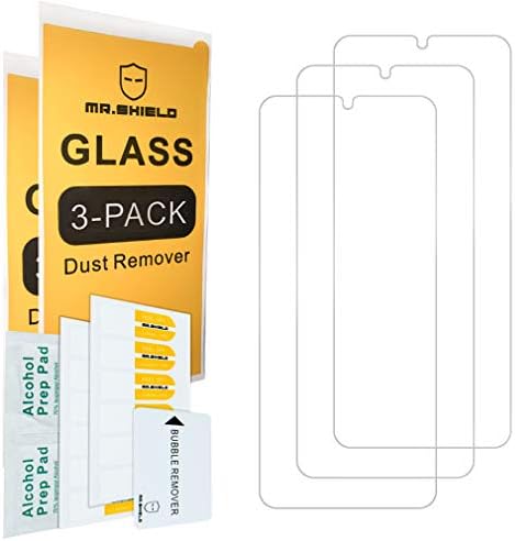 Mr.Щит [3 опаковки] е Предназначен за игра на крикет Ovation [Закалено стъкло] [Японското стъкло твърдост 9H] Защитно фолио за