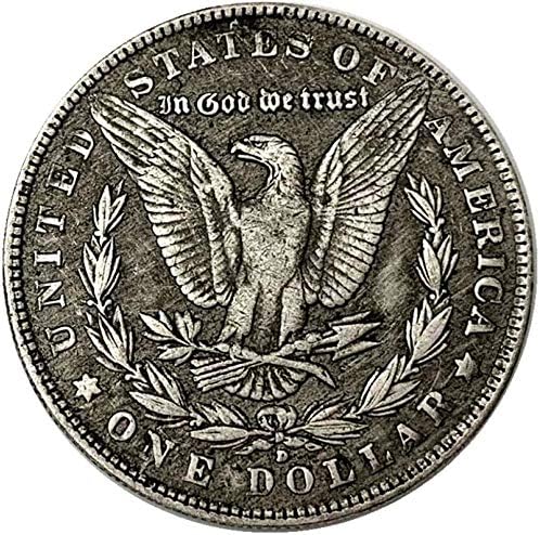 Монета с Черепа на Американския Пират 1921 година, Старинни Медни Монети от Старо Сребро, Възпоменателна Монета, Подаръци за Подражание
