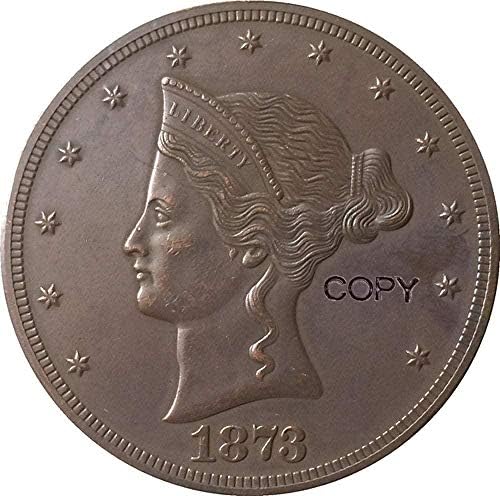 Монета на повикване 1873 Монети на САЩ в размер на 1 долар Копие Монети Тип 1 Копие Колекция Бижута Подаръци Колекция от монети