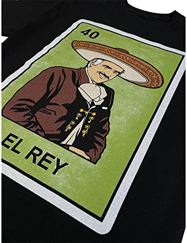 Риза Banc El Rey De Mexico Мъжка Риза Легендата На Мексиканската Певица Card Tee