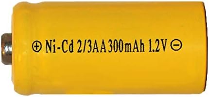 Горната батерия NiCd-тип 2/3 АА (300 ма) (3)