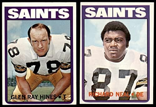 1972 Сет екип Topps New Orleans Saints от New Orleans Saints (сет) EX Светии