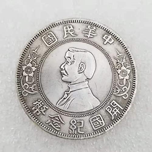 Стара Възпоменателна Монета С Малка Глава, Посветена на Основата на Сребърен долар Занаятите 0224