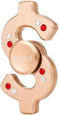 Подвесное Украса във формата на Знака на долара под формата на Елхи от Розово Злато Matashi с Кристали Matashi, Коледна Украса за