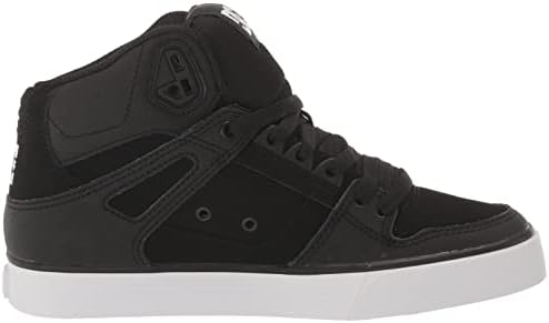 DC Мъжки обувки за скейтборд с чисти покрив, Ежедневни Обувки, Черен /Черно-Бял, 7