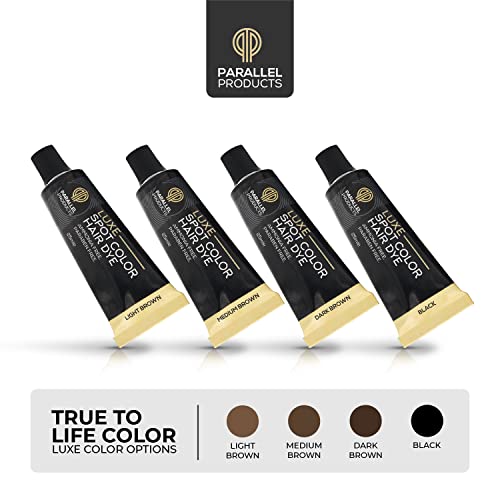 Паралелни продукти - Luxe Color (светло кафяво) - Крем боя за коса - 25 мл - Цвят за професионално точка, боядисване - С крем разработчика,