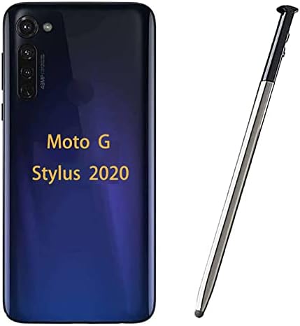 Черен за Мото G Stylus 2020 Писалка Стилус с LCD Сензорен екран Резервни Части за Motorola Moto G Stylus 2020 XT2043 All