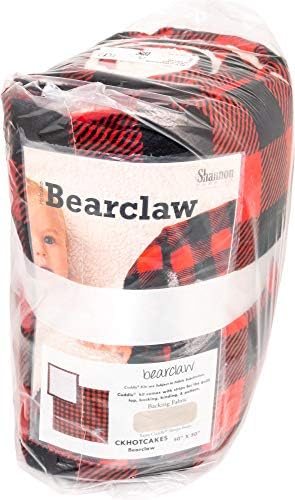 Комплект за обнимашек Minky Hotcake Bearclaw, комплект за завивки Shannon Fabrics