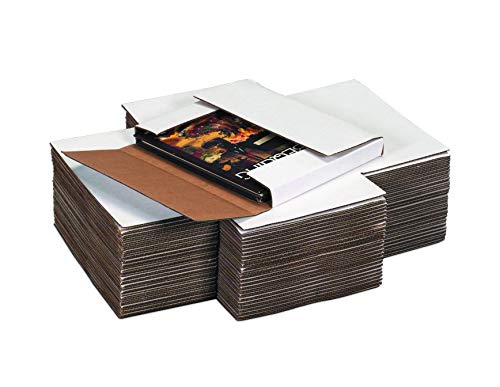 Пощенска опаковка Top Pack, лесно сгъваема, 18 x 18 x 2, бяла (опаковка по 50 броя)