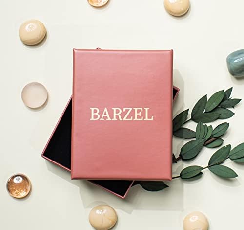Дамски Бамбукови Обеци-халки Barzel с Покритие от 18 каратово злато - Произведено В Бразилия