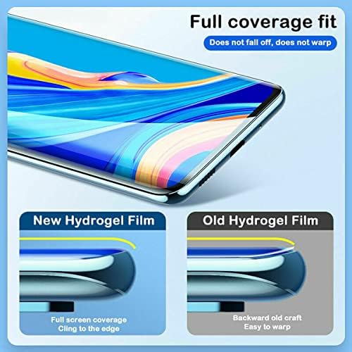 Защитно гидрогелевая филм Stejnhge, съвместима с Xiaomi 12 Pro /12S Pro /12S Ultra (6,73 инча), [2 бр.] Гъвкава филм от