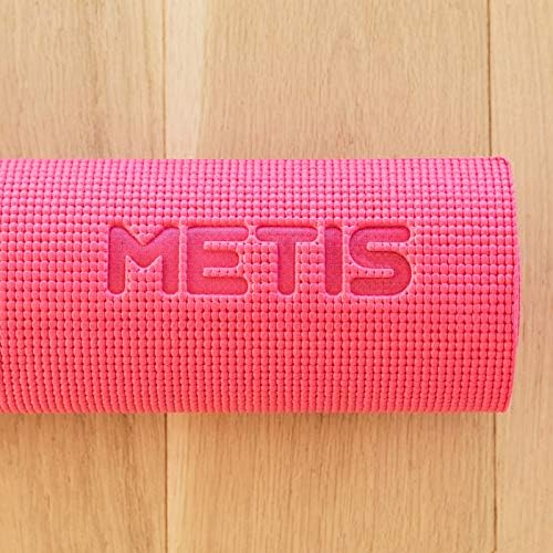 Подложка за упражнения и йога METIS – нескользящий подложка за фитнес зала с дебелина 6 мм за фитнес, тренировки на пода, йога,