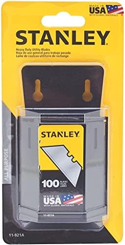 Острието Stanley 11-921A 1992 за тежки условия на работа с опаковка по 100 броя в пакет (3 опаковки по 300 ножове)