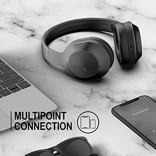 Нови безжични слушалки в ушите Soul Emotion Max с активно Шумопотискане и многоточково свързване, Черни