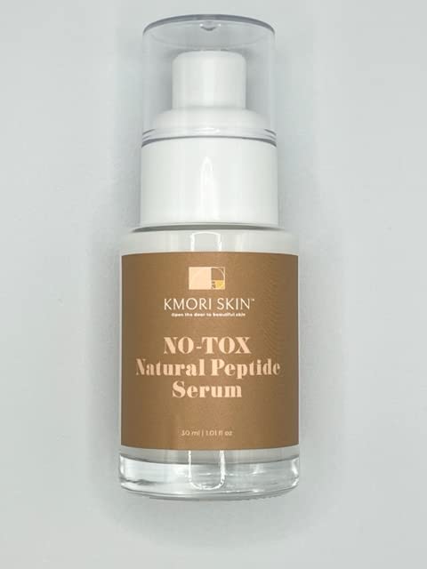 Натурална Пептидная серум KMORI SKIN NO-TOX | 30 мл | против Стареене | Натурален Botox | Веганская | Matrixyl 3000 | Аргелин