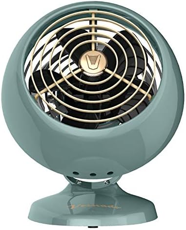 Личен Ретро Вентилатор За циркулация на въздуха Vornado VFAN Mini Classic, Зелен