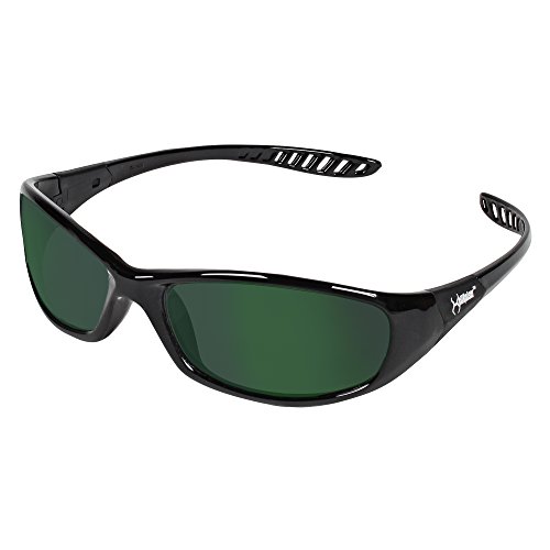 Защитни очила KleenGuard V40 Hellraiser (20544), лещи IRUV Shade 3.0 в Черна рамка, 12 двойки / калъф