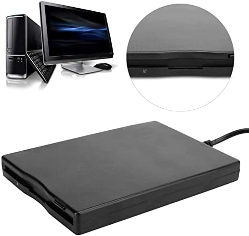 Sumoo Външен диск за флопи дискове, USB устройство за четене на флопи дискове Преносими Универсален четец на карти Plug and