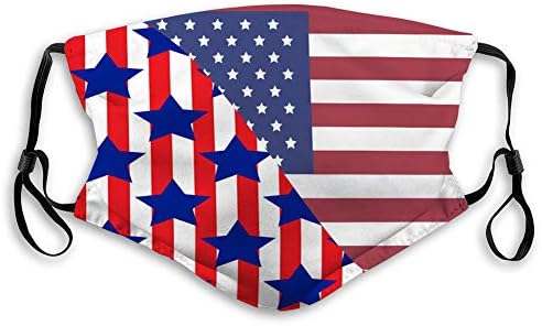 Популярна украса за устата за бягане в кухнята с бесшовным шарките и защитни чехлами star patriotic usa