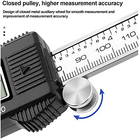 Цифров штангенциркуль GFDFD 6 инча 0-150 мм Електронен Измервателен Штангенциркуль от Неръждаема Стомана