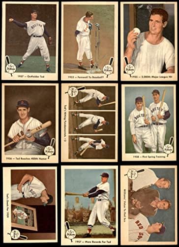 1959 Fleer Тед Уилямс Бейзболен комплект без № 68 (Бейзболен комплект) EX/MT+