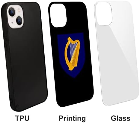 Гербът на Ирландия Защитен Калъф за Мобилен телефон от TPU Стъкло Сладък Противоосколочный Калъф за телефон iPhone 13