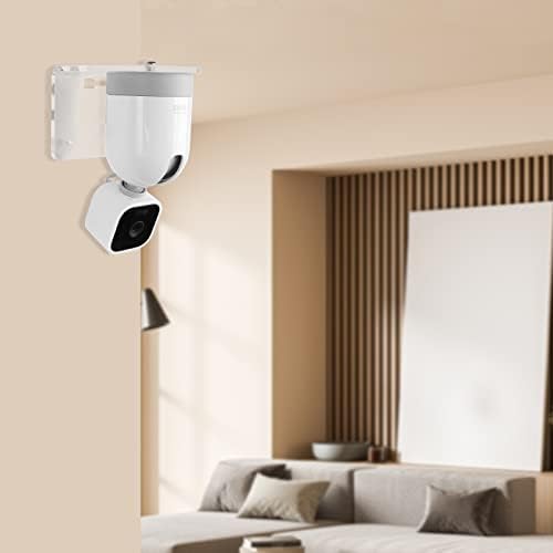 TIUIHU Монтиране на стена за камерата Blink Mini Pan-Tilt Прозрачен Акрил за Монтиране на стена/притежателя Използва се за закрепване на камерата Blink Mini Pan Tilt в стените или тава