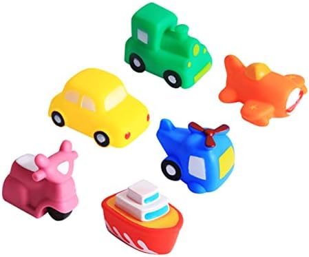 Toyvian 1 Комплект Винил Разминающий Обаждане Детска Играчка За Баня Камион Играчки За Баня, Играчки за баня, Аксесоари за Баня за Деца,