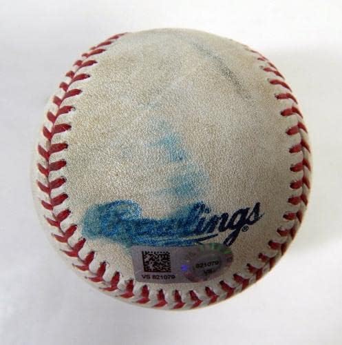 2021 Сан Франциско Джайентс в мача на Колорадо в Скалистите планини са Използвали бейзболен топка Хэмпсон Флай Аут - Използваните бейзболни