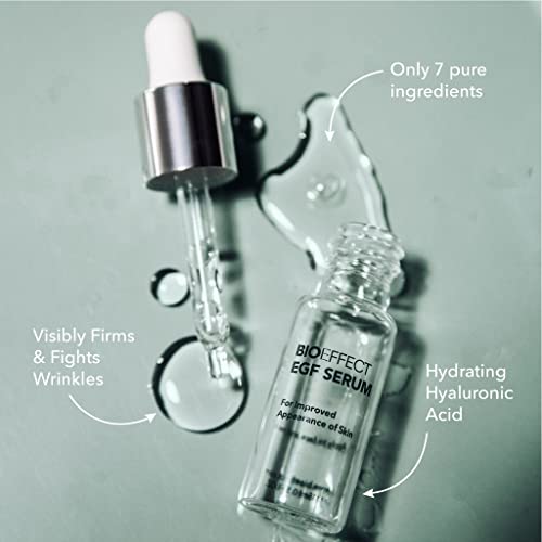 BIOEFFECT EGF Serum Treatment Duo с хиалуронова киселина, Подобрява състоянието на кожата с помощта на Овлажнител, Укрепляющего средства