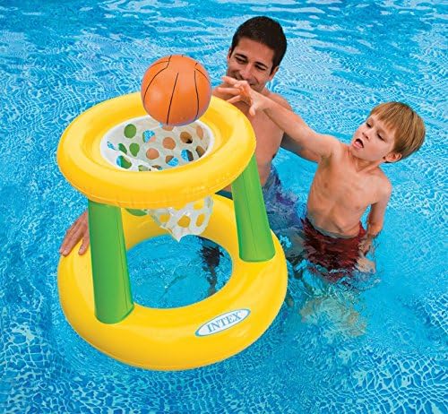 Intex - Плаващи обръчи 3, Включително Надувное Пръстен за басейна и на Баскетболна топка